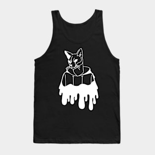 Hoodie Cat Tank Top